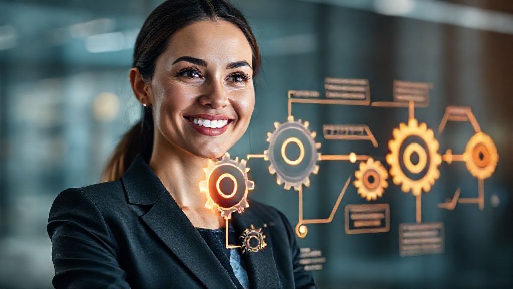 a-professional-smiling-businesswoman-overseeing-a-complex-digital-workflow-diagram-with-automated-st